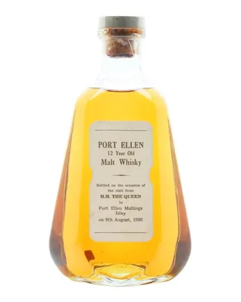 Port Ellen 12년산 Queen's Visit to Distillery in 1980