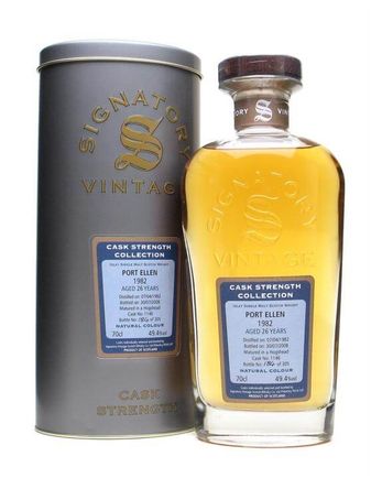 Port Ellen 1982 26년산 Cask 1146 Signatory Cask Strength Collection