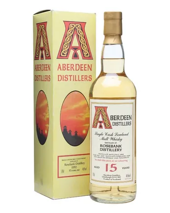 Rosebank 1990 15년산 Aberdeen Distillers