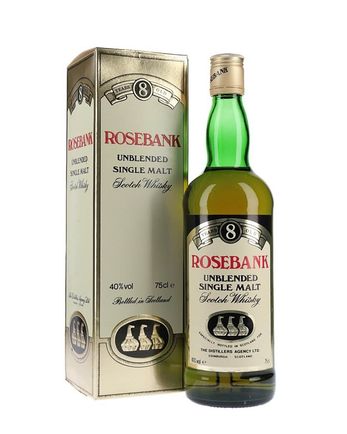 Rosebank 8년산 3 Stills Label Bottled 1980s