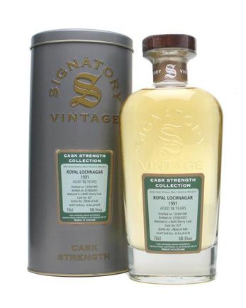 Royal Lochnagar 1991 16년산 Signatory Vintage Cask