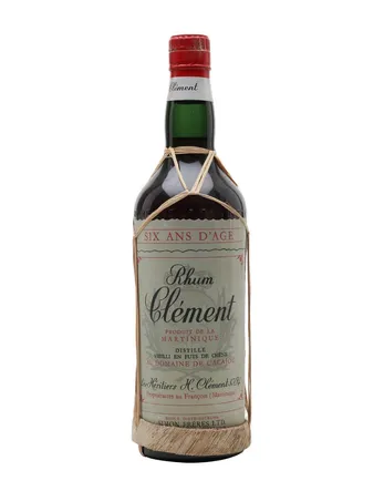 Clement 6년산 Rhum Bottled 1960s