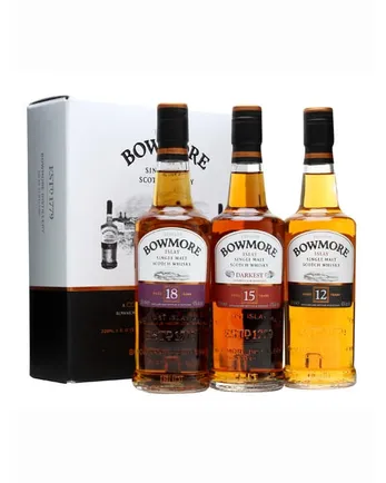 Bowmore Gift Pack 12년산 15년산 18년산