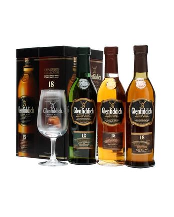 Glenfiddich Explorer's Collection 12, 15 & 18년산