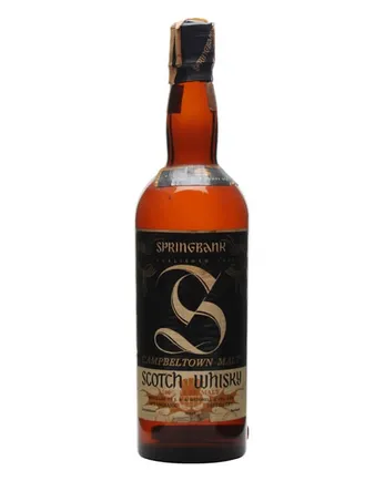 Springbank 5년산 Bottled 1960s