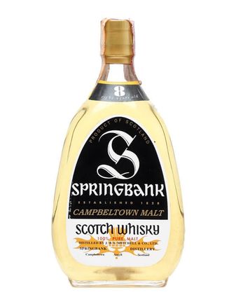 Springbank 8년산 Oval Bottle Bottled 1970s