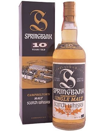 Springbank 10년산 75cl
