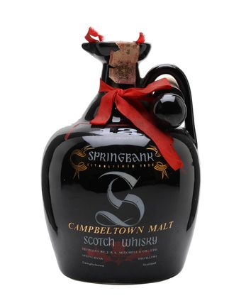 Springbank Black Ceramic 12년산 Bottled 1980s