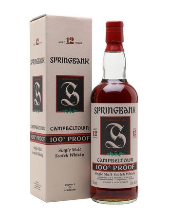 Springbank 12년산 100 Proof Bottled 1990s 75cl