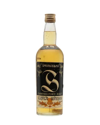 Springbank 12년산 Bottled 1970s