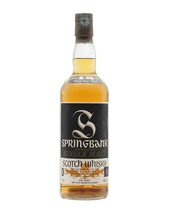 Springbank 12년산 Bottled 1980s