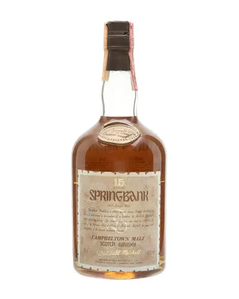 Springbank 15년산 Bottled 1980s 75cl