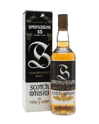 Springbank 15년산 Tall Black Label Bottled 1990s