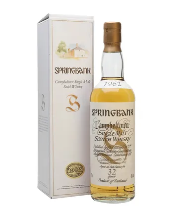 Springbank 1962 32년산 White Label