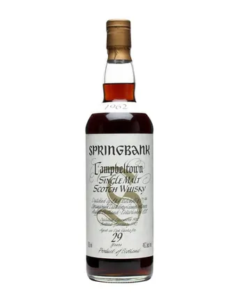 Springbank 1962 29년산 Sherry Cask