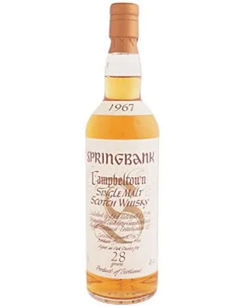 Springbank 1967 28년산 White Label