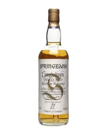 Springbank 1972 21년산