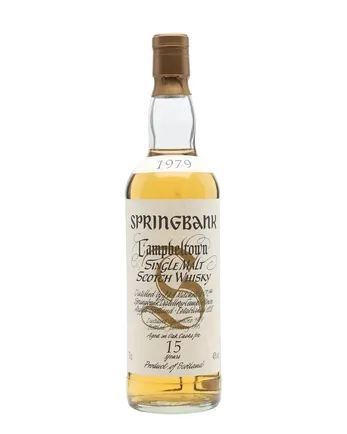 Springbank 1979 15년산 White Label