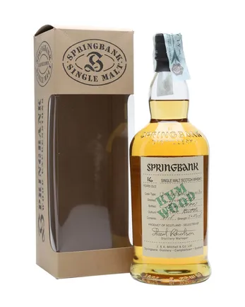 Springbank 1991 16년산 Rum Wood