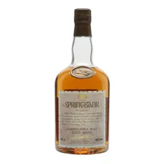 Springbank 25 Year Old / Dumpy Bottle / Bottled 1980s