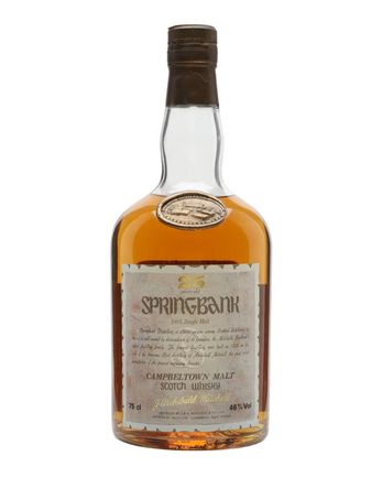 Springbank 25년산 Bottled 1980's