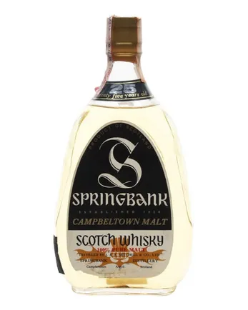 Springbank 25년산 Pear Shape Bottle