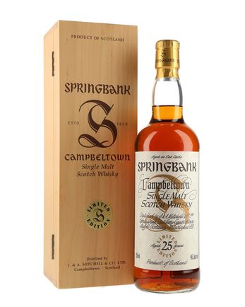 Springbank 25년산 Millennium Set