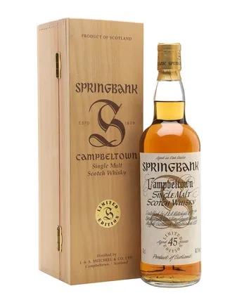 Springbank 45년산 Millennium Set