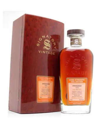 Springbank 1970 36년산 Sherry Butt Signatory