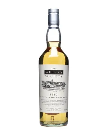 Springbank 1992 15년산 The Whisky Society