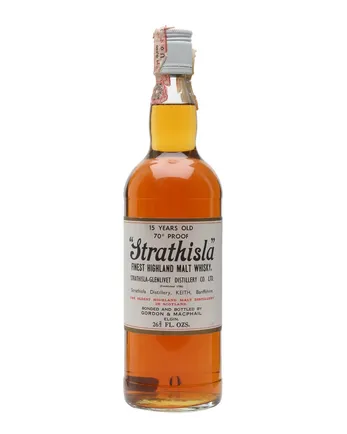Strathisla 15년산 70 Proof Bottled 1970s Gordon & Macphail