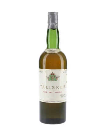 Talisker Pure Malt Whisky Bottled 1960s