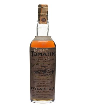 Tomatin 10년산 Bottled 1970s