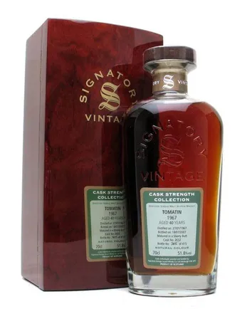 Tomatin 1967 40년산 Signatory Cask Strength Collection