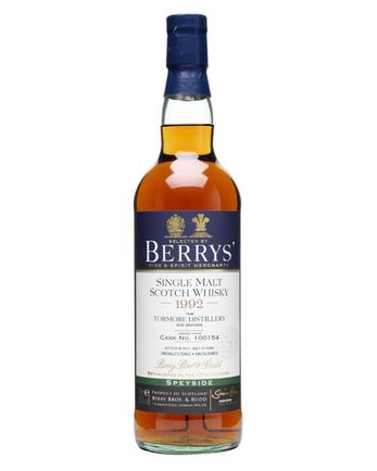 Tormore 1992 20년산 Cask #100154 Berry Bros Berry Bros & Rudd