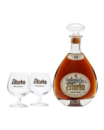Starka Piastowska 25년산 Vodka Glass Pack