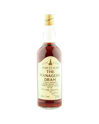 Glen Elgin 15년산 Manager's Dram