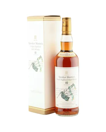 Macallan 10년산 Speaker Martin's Old Label