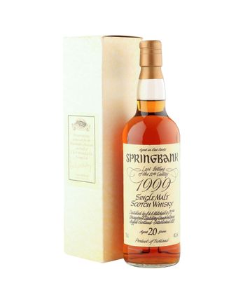Springbank 20년산 Last Bottling