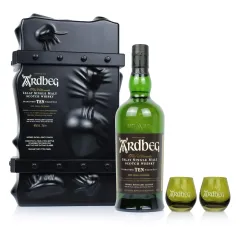 Ardbeg 10 Year Old Escape Pack With 2 Shortie Glasses
