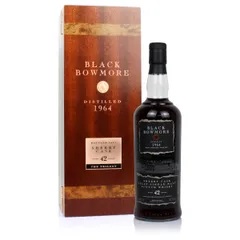 Black Bowmore 1964 42 Year Old